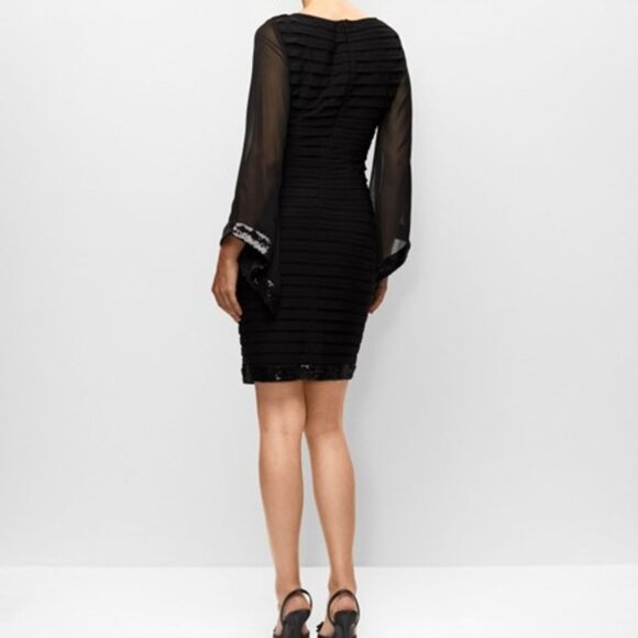 Adrianna Papell Black Dress - Picture 3 of 5